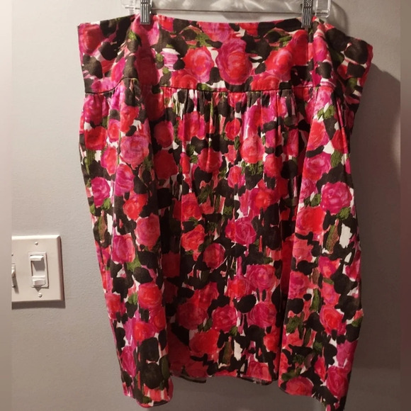INC International Concepts Woman A-Line Floral Skirt in Size 20W - Picture 2 of 11